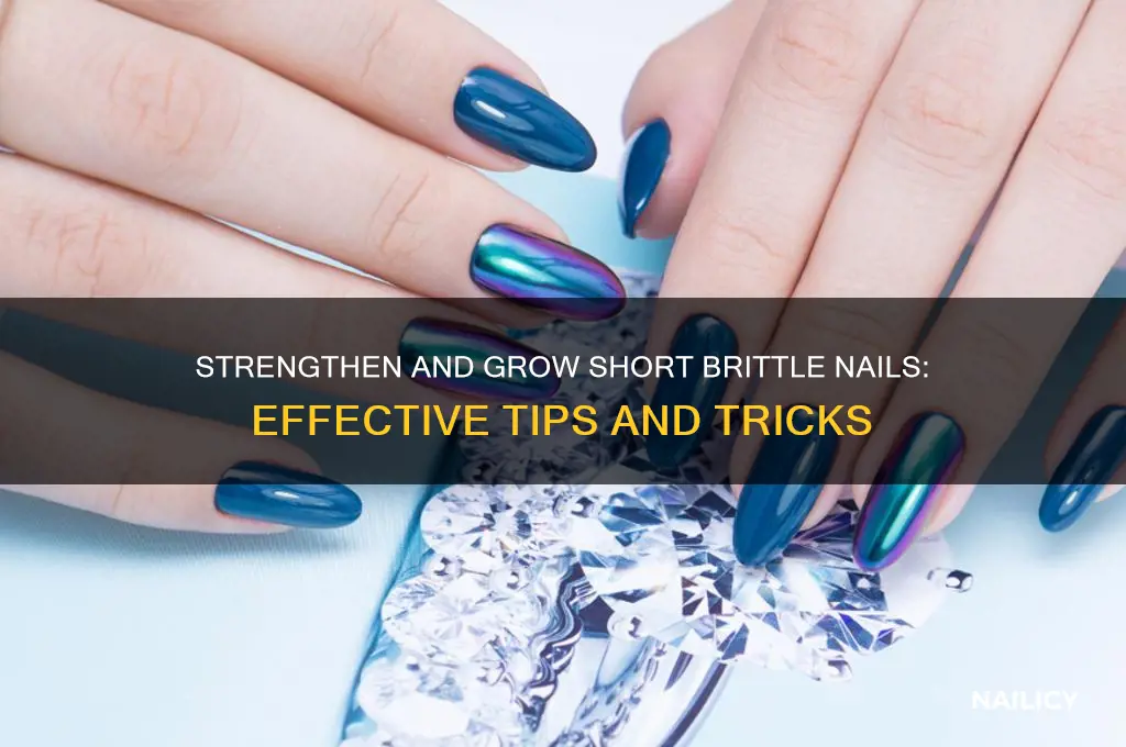 how to make short brittle nails grow