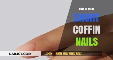 Easy DIY Guide to Creating Short Coffin Nails at Home