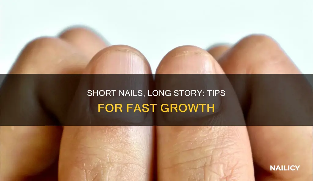 how to make short nails grow fast