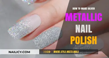 DIY Silver Metallic Nail Polish: Easy Steps for a Shiny Manicure
