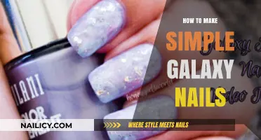 Create Stunning Galaxy Nails: Easy DIY Tutorial for Beginners