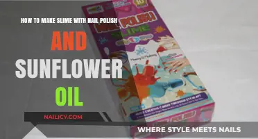 DIY Slime Recipe: Create Gooey Fun with Nail Polish & Sunflower Oil