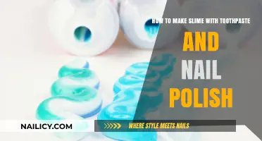DIY Slime Hack: Create Gooey Fun with Toothpaste and Nail Polish
