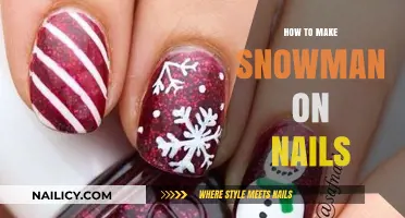 Creative Winter Nail Art: Crafting Adorable Snowman Designs Step-by-Step