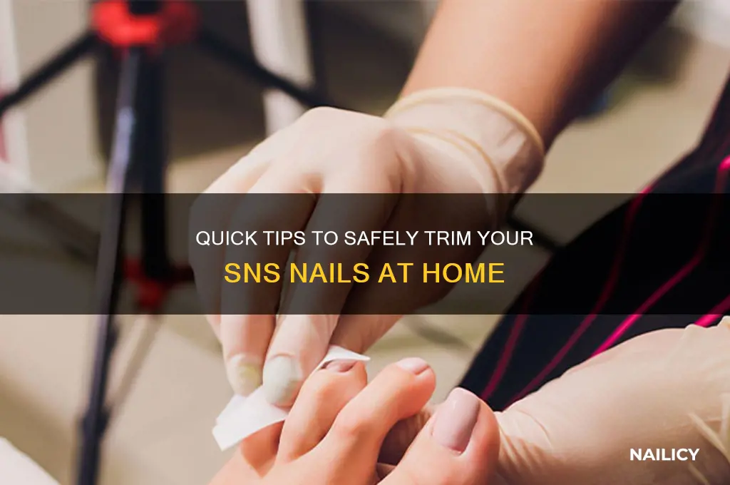 Photo inspiration: Fresh Look at Quick Tips To Safely Trim Your Sns Nails At Home
