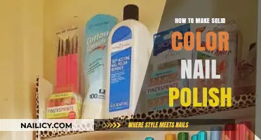 DIY Solid Color Nail Polish: Easy Steps to Create Your Own