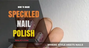 DIY Speckled Nail Polish: Easy Steps for Unique Nail Art