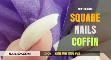Transform Square Nails into Coffin Shape: Easy DIY Guide