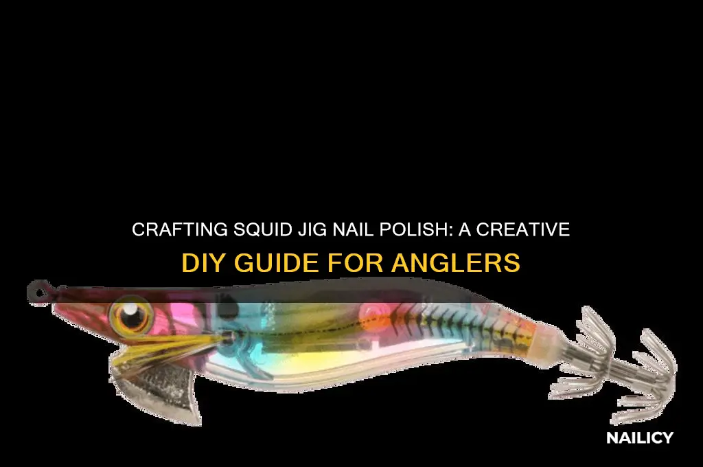 how to make squid jig nail polish