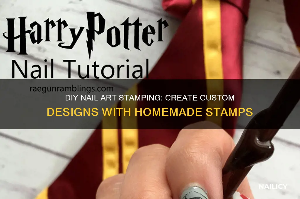 how to make stamp for nail art