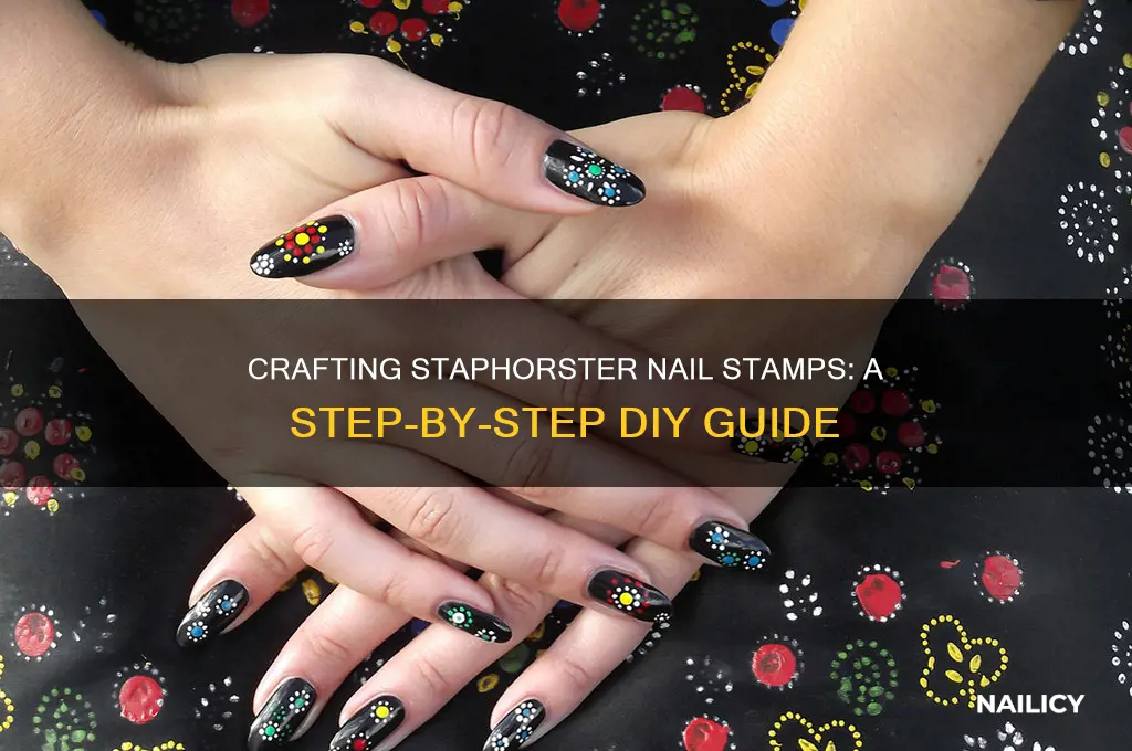 how to make staphorster nail stamps
