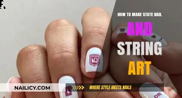 Master State-Shaped Nail and String Art: A Creative DIY Guide
