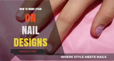 Creative Stick-On Nail Art: Easy DIY Designs for Stunning Manicures