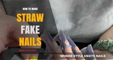 DIY Straw Fake Nails: Easy, Creative, and Affordable Nail Art Guide