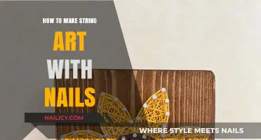 Creative Nail String Art: Easy DIY Guide for Beginners