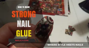 DIY Strong Nail Glue: Easy Homemade Recipe for Long-Lasting Hold