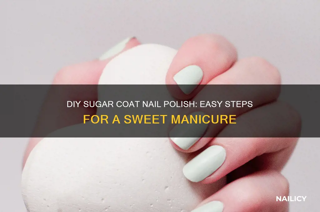 how to make sugar coat nail polish