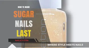 Long-Lasting Sugar Nails: Tips for Durable and Sweet Manicures