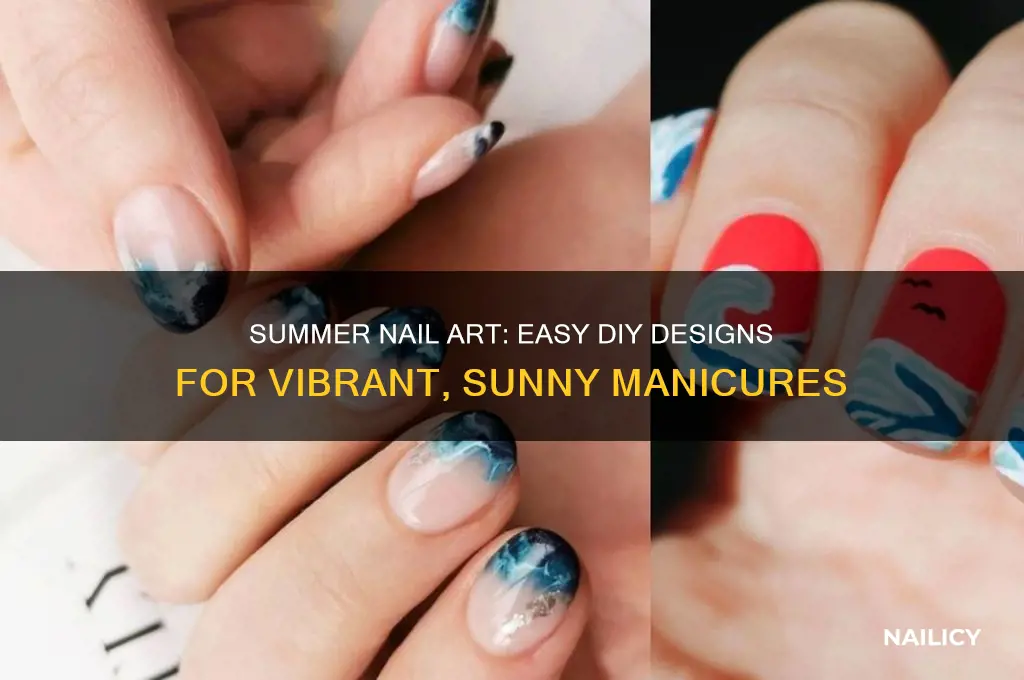 how to make summer nails