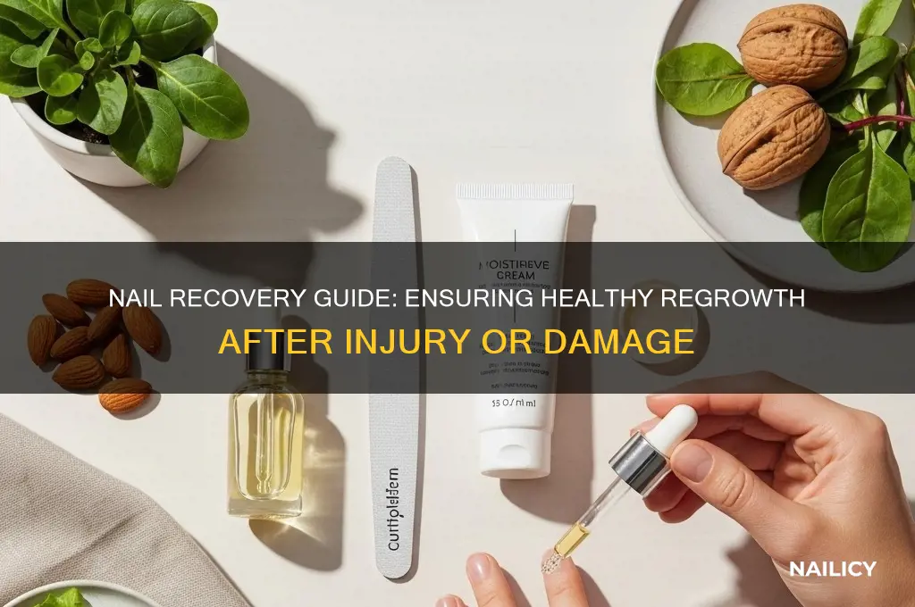 how to make sure a nail grows back properly