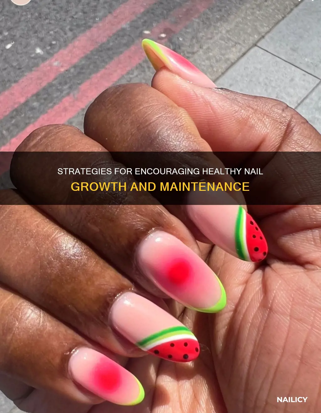 how to make sure nails grow back straight