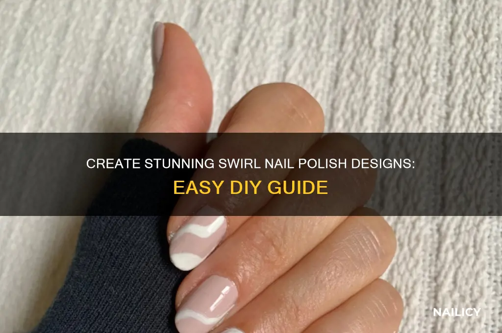 how to make swirl nail polish