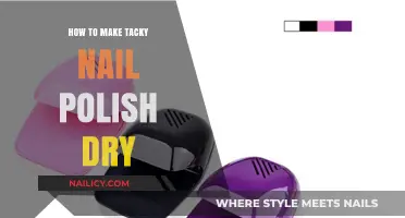 Quick Fixes: How to Make Tacky Nail Polish Dry Fast