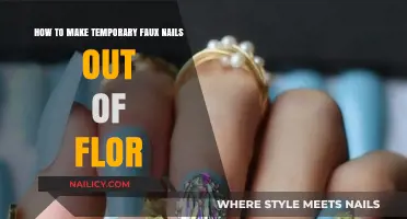 Create Stunning Temporary Faux Nails Using Flor: Easy DIY Guide