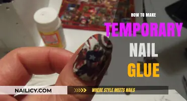 DIY Temporary Nail Glue: Easy Homemade Solution for Quick Fixes