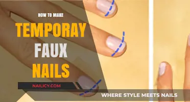 Easy DIY Temporary Faux Nails: Quick, Creative, and Customizable
