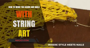 Master String Art: Crafting Boards and Nails for Stunning Designs