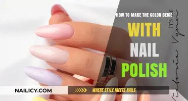 Mixing Nail Polish: A Simple Guide to Creating Beige Tones