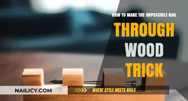 Master the Impossible: Secrets to Driving Nails Through Wood