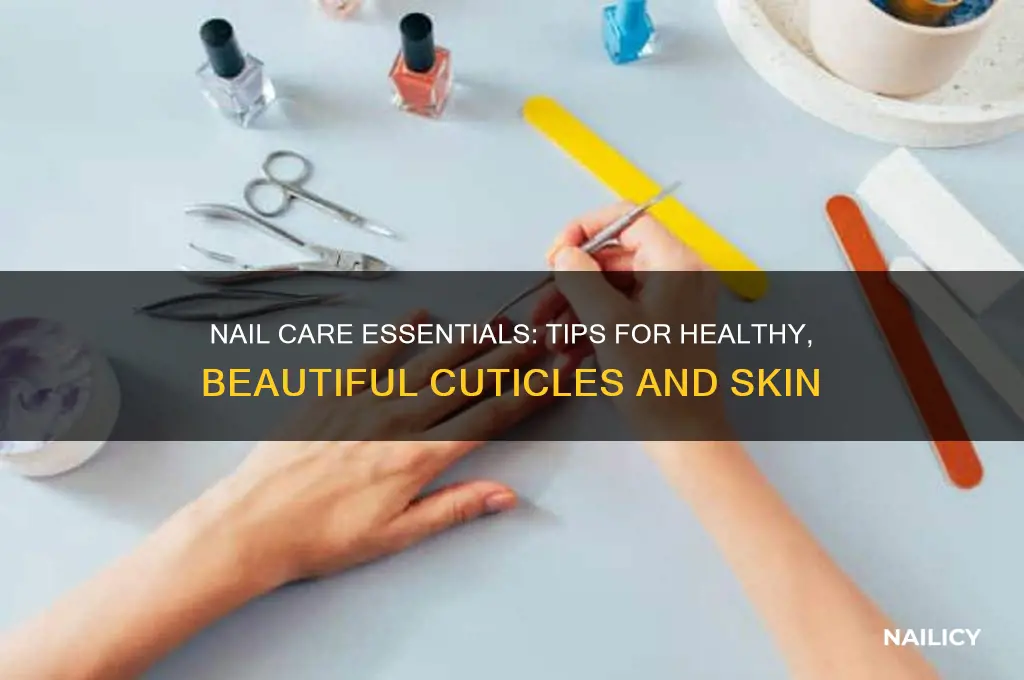 how to make the skin around my nails look nice