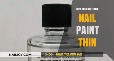 Revive Thick Nail Polish: Simple Tips to Thin It Out