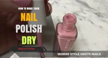 Quick Tips to Speed Up Drying Thick Nail Polish Effortlessly