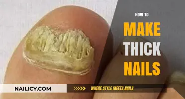 Strengthen and Grow Thick Nails: A Comprehensive Guide to Nail Health