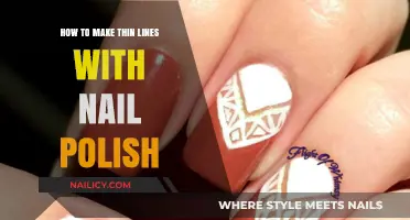 Mastering Precision: Tips for Creating Thin Lines with Nail Polish