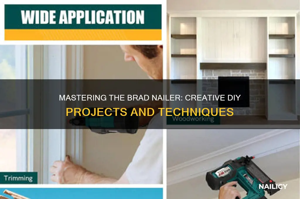 how to make things with a brad nailer