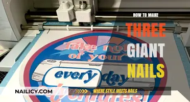 Crafting Giant Nails: A Step-by-Step Guide to Oversized Creations