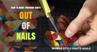DIY Dart Crafting: Transforming Nails into Accurate Throwing Darts