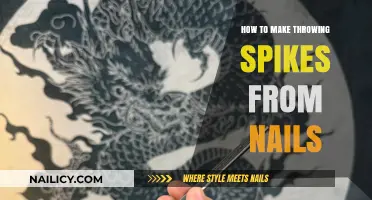 Crafting Deadly Throwing Spikes: A Step-by-Step Nail Guide
