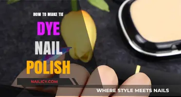 Create Vibrant Tie-Dye Nail Polish: Easy DIY Steps & Tips