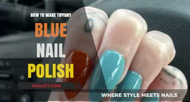 DIY Tiffany Blue Nail Polish: Easy Mixing Guide for Perfect Shade
