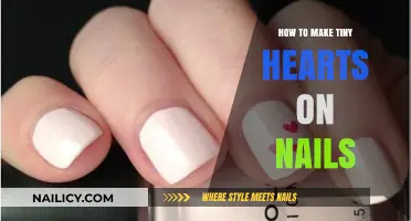 Cute Nail Art Tutorial: Tiny Hearts Design Made Easy