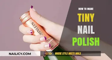 DIY Mini Nail Polish: Easy Steps to Create Tiny Bottles