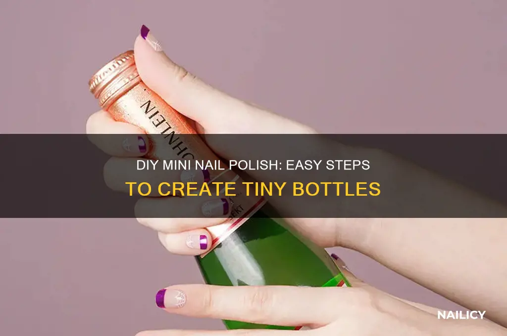 how to make tiny nail polish