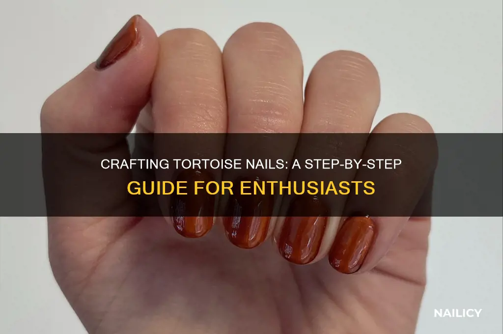 how to make tortoise nails