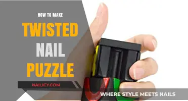 Crafting the Twisted Nail Puzzle: A Step-by-Step DIY Guide