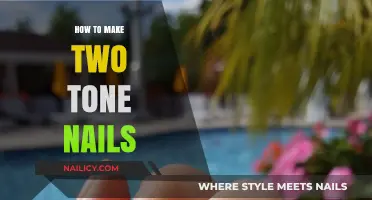 Chic Two-Tone Nails: Easy Steps for a Stylish Manicure